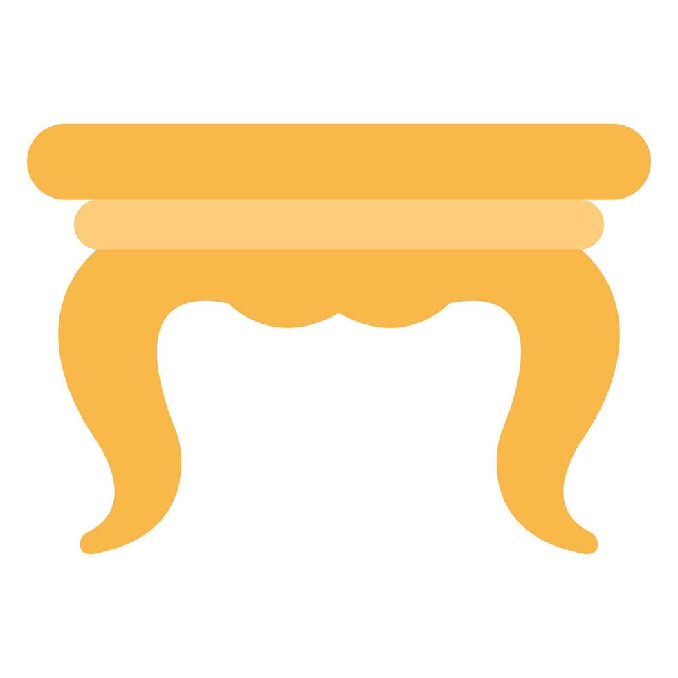 Table Vector Flat Icon For Personal And Commercial Use.
