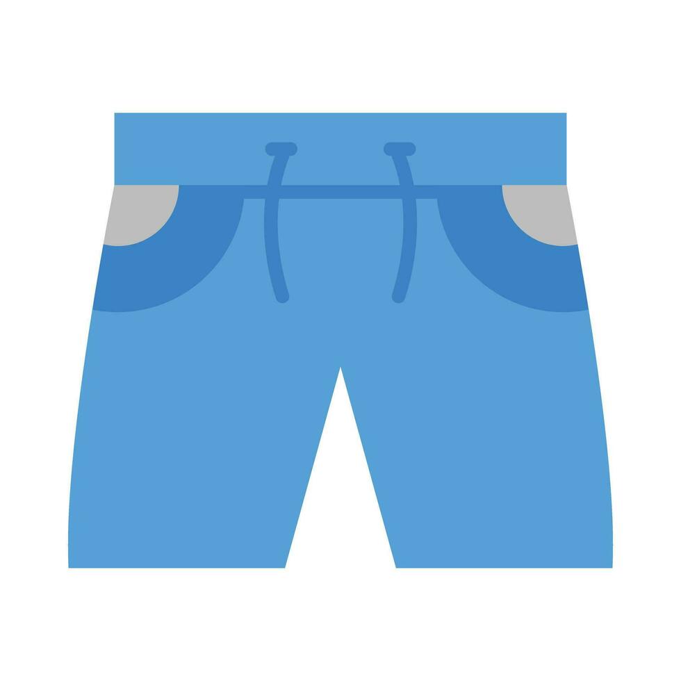 pantalones cortos vector plano icono para personal y comercial usar.