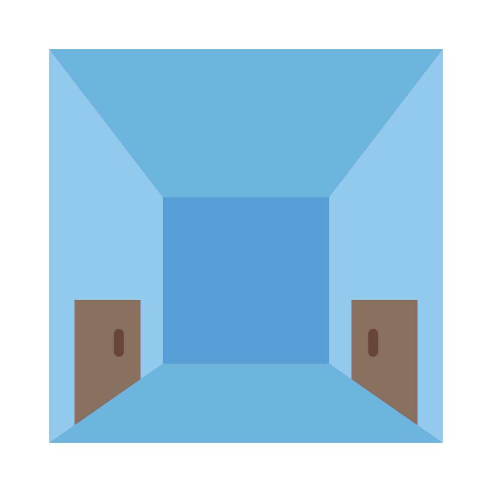 Hallway Vector Flat Icon For Personal And Commercial Use.
