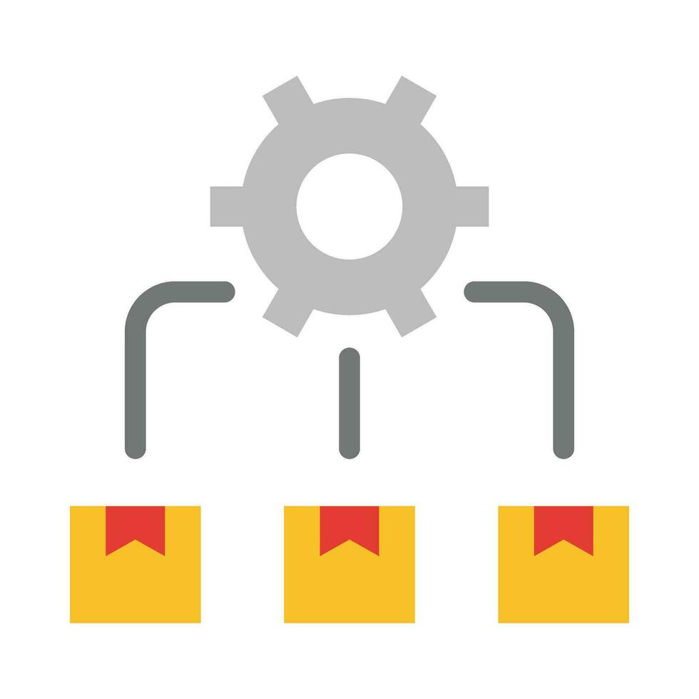 Workflow Vector Flat Icon For Personal And Commercial Use.