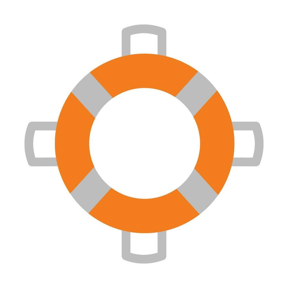 Rubber Ring Vector Flat Icon For Personal And Commercial Use.