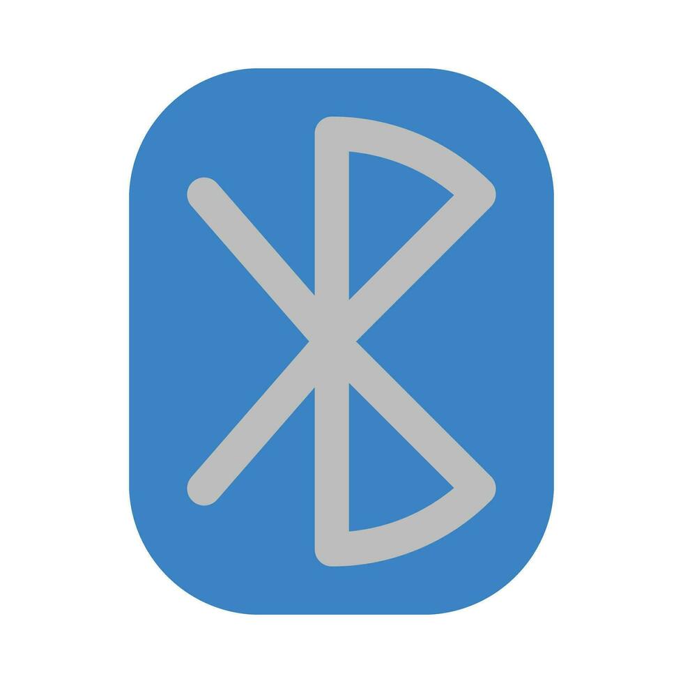 Bluetooth Vector Flat Icon For Personal And Commercial Use.