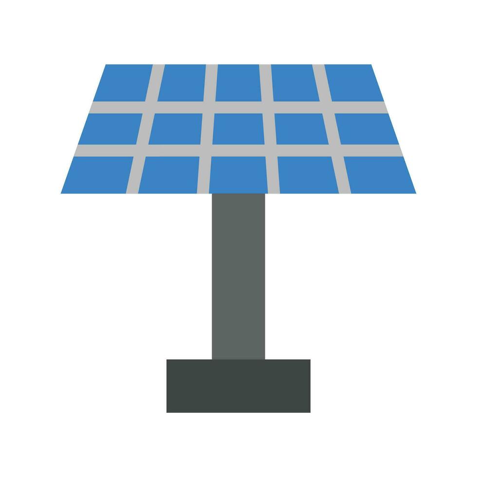 Solar Panel Vector Flat Icon For Personal And Commercial Use.