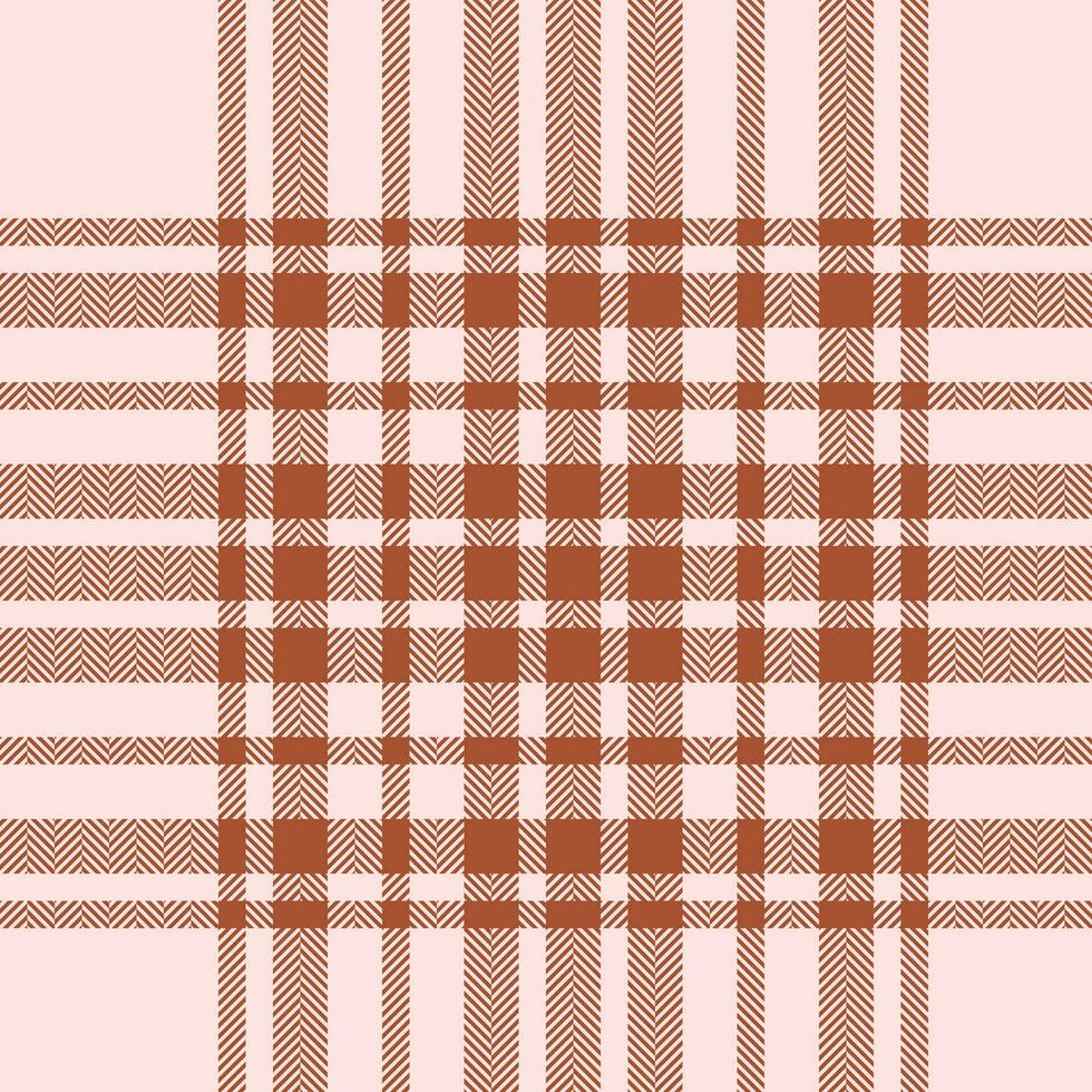 Plaid check pattern. Seamless fabric texture. Tartan textile print. vector