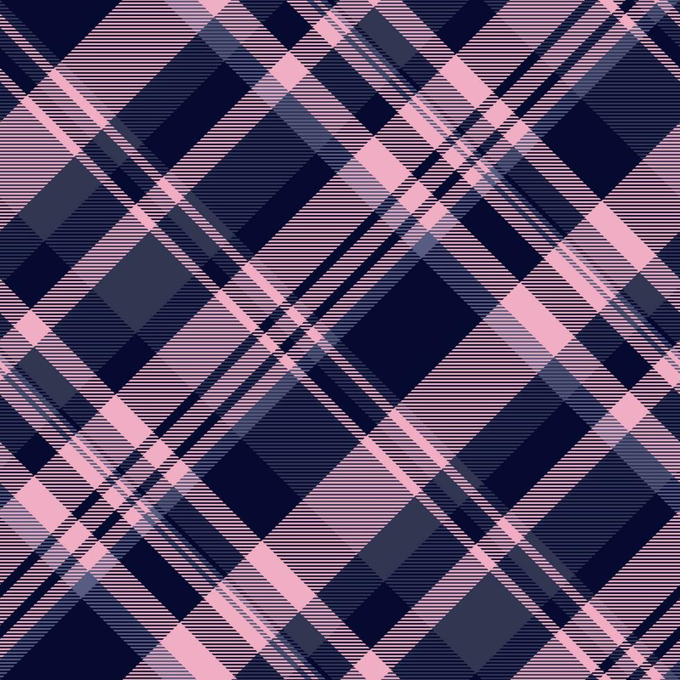 Texture background pattern of plaid fabric check with a tartan textile seamless vector. vector