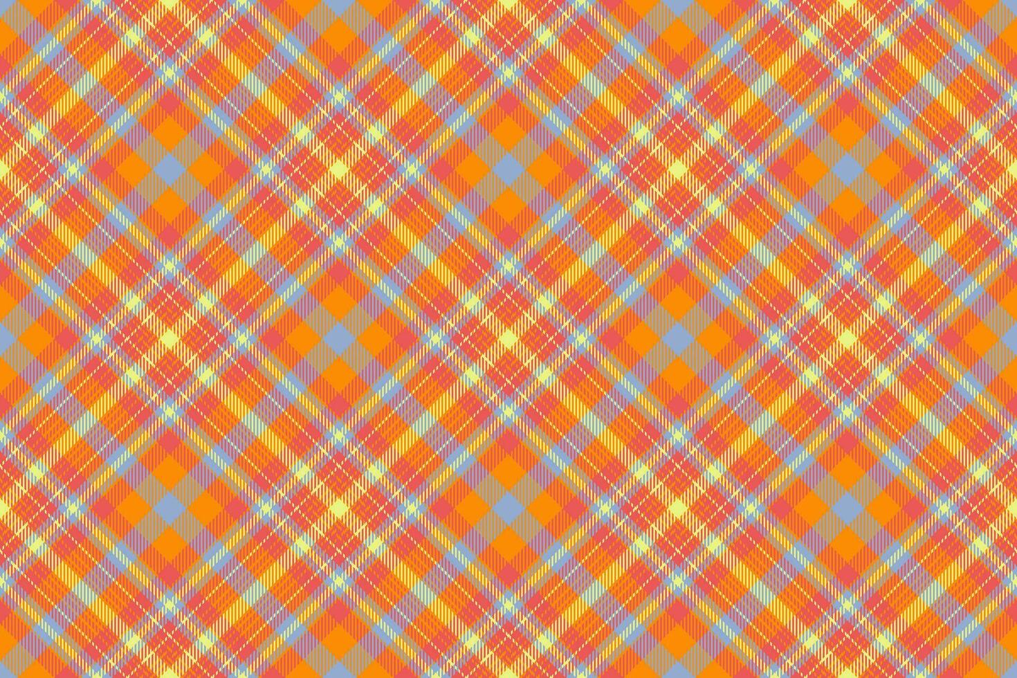 Vector check pattern of fabric plaid tartan with a seamless texture textile background.