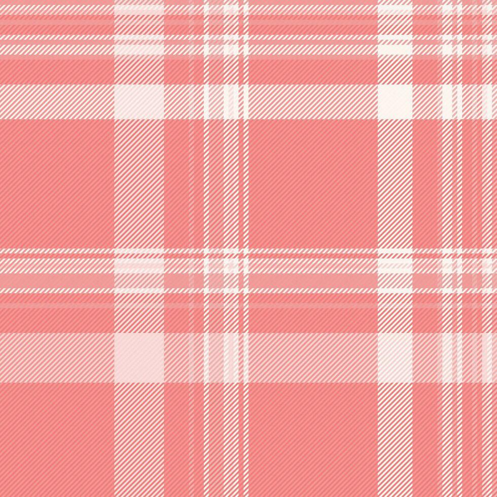 Background tartan check of textile texture vector with a seamless fabric plaid pattern.