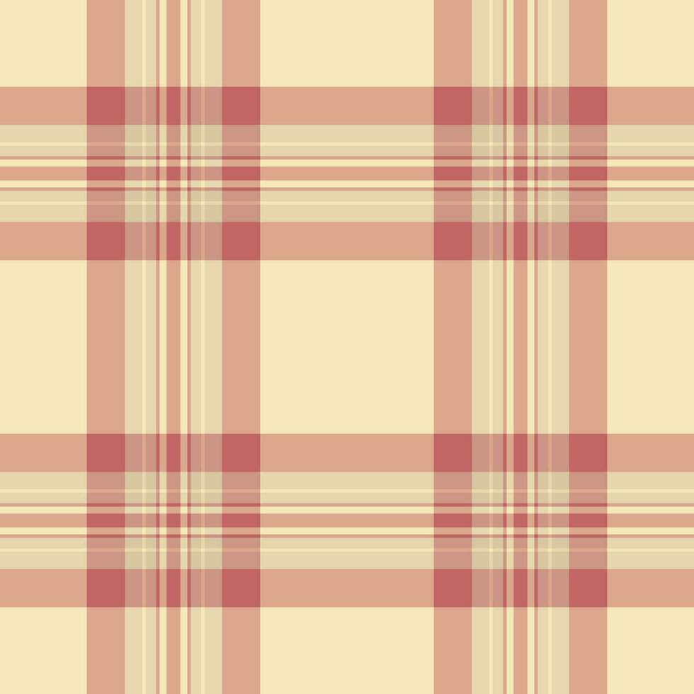 Vector fabric texture of tartan check plaid with a pattern seamless textile background.