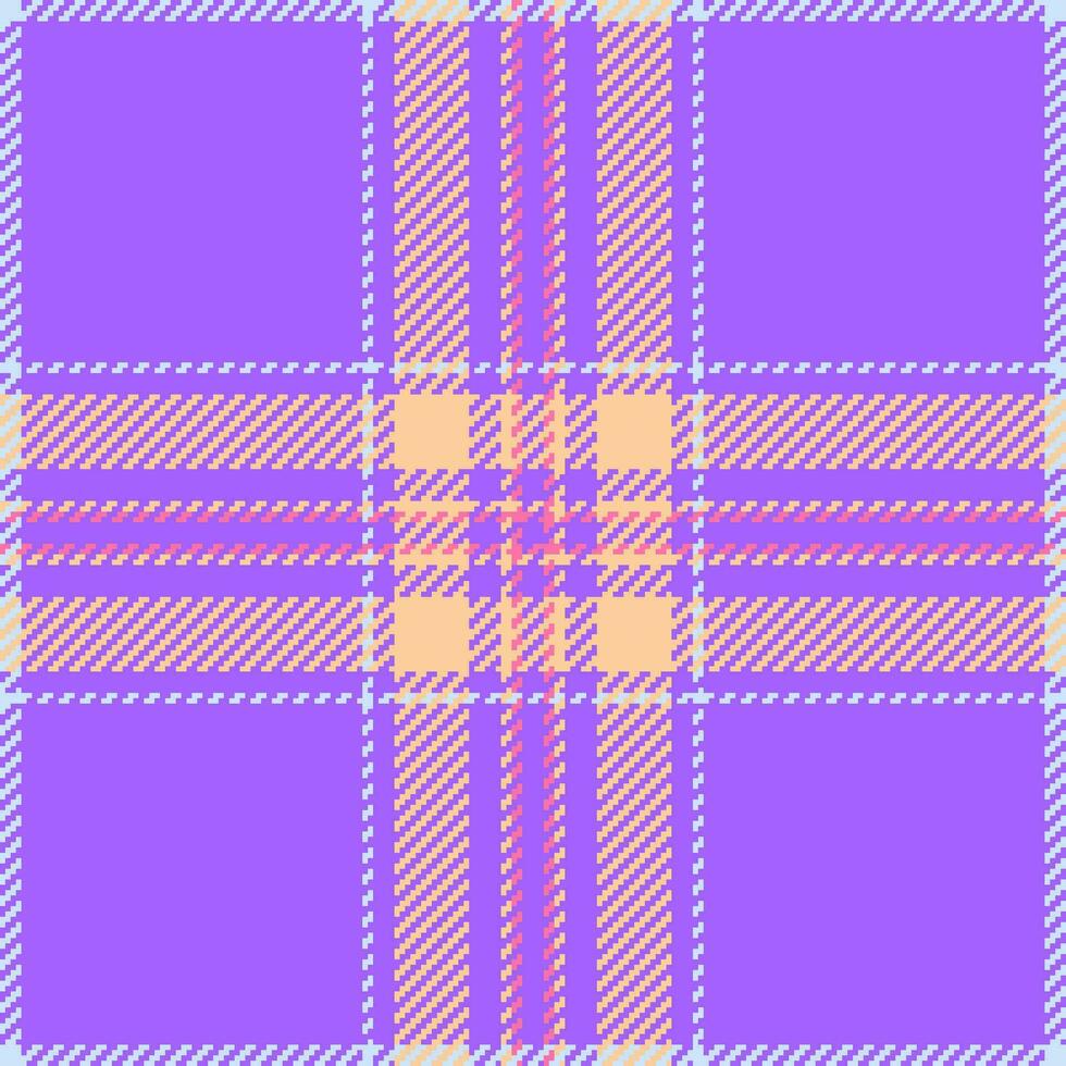 Background tartan texture of fabric vector textile with a seamless plaid check pattern.