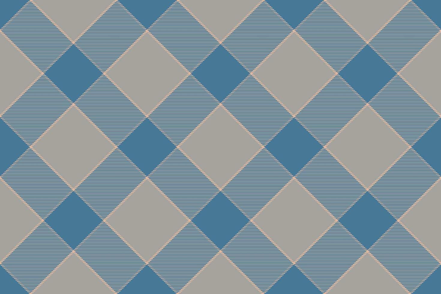 Tartan plaid background, diagonal check seamless pattern. Vector fabric texture for textile print, wrapping paper, gift card, wallpaper.