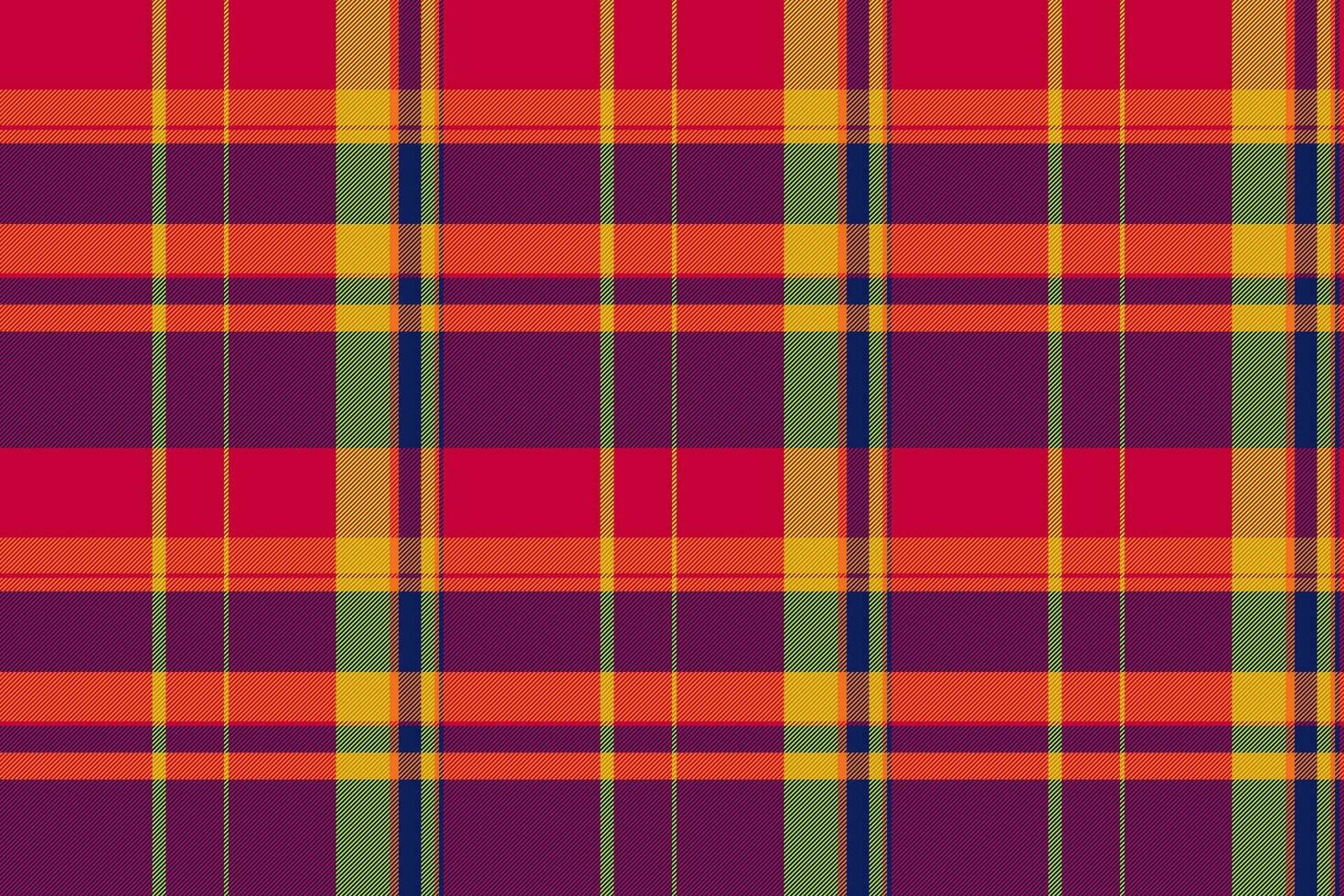 Plaid background vector of texture tartan textile with a seamless pattern check fabric.