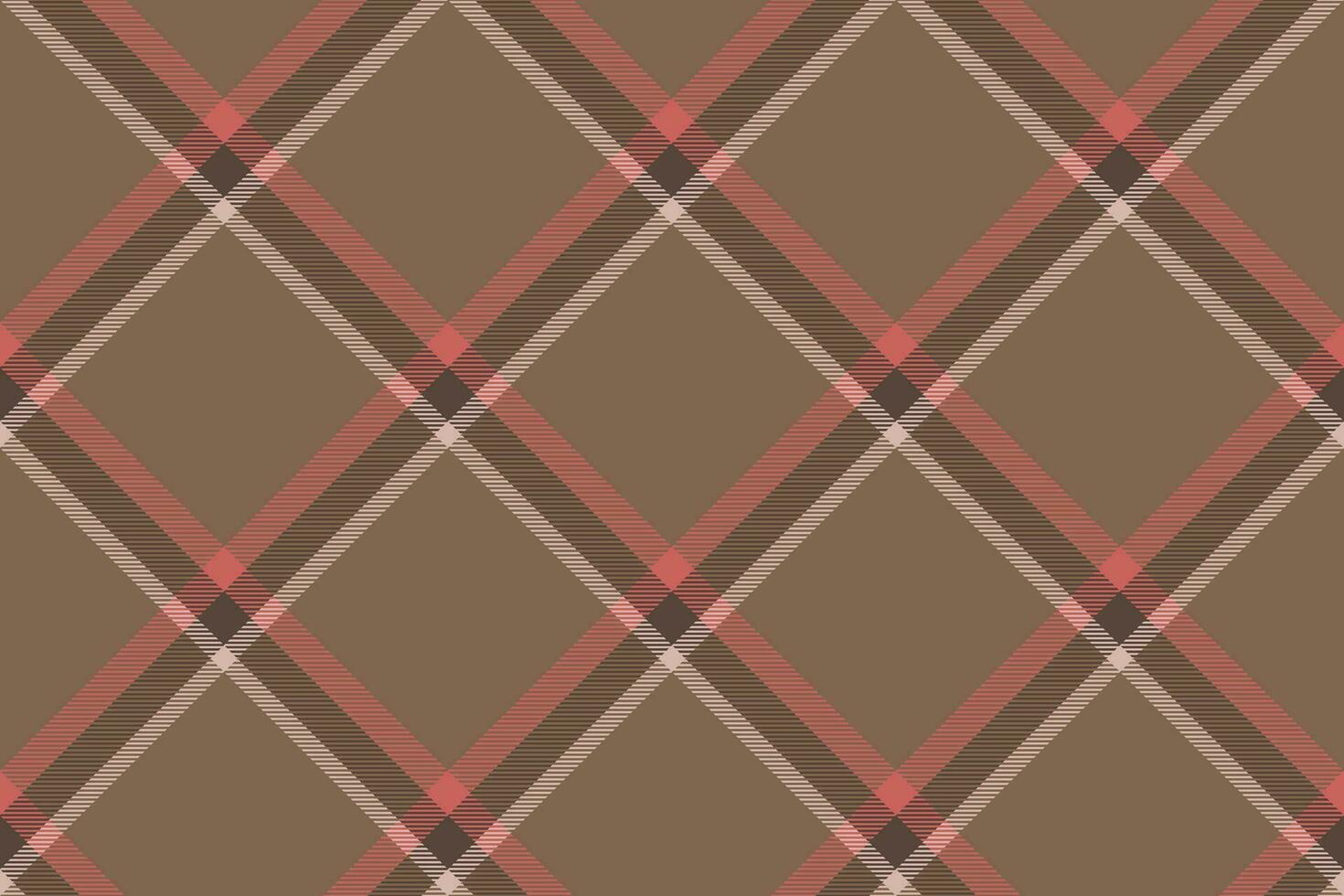 Tartan plaid background, diagonal check seamless pattern. Vector fabric texture for textile print, wrapping paper, gift card, wallpaper.