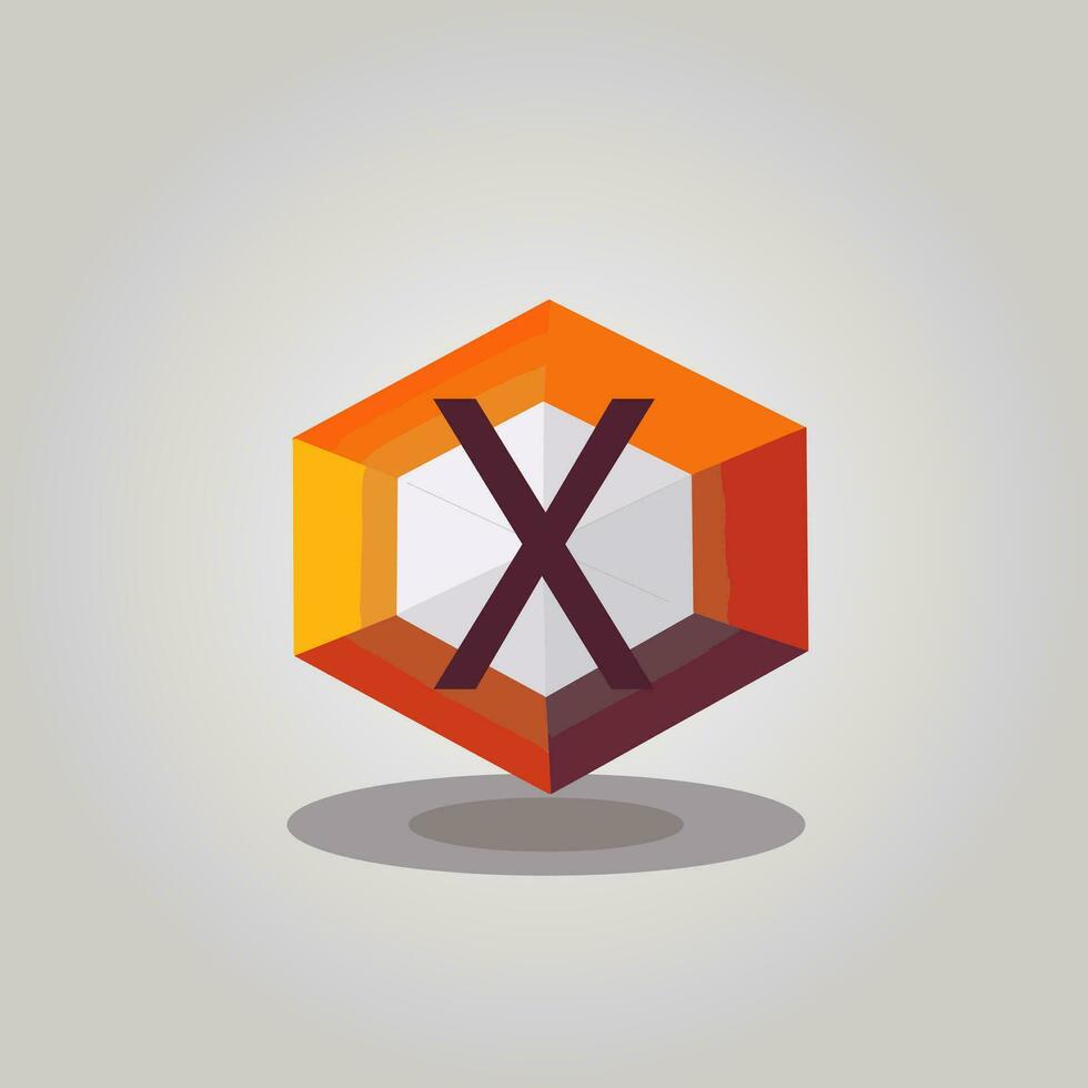 AI generated User interface design studio filled gradient initial logo idea. Software development company project. Letters inside hexagon shape. Graphic design vector