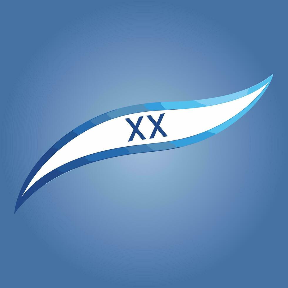 AI generated Mobile app development filled gradient initial logo idea. Software development company. Modern technology. Letters inside arrows eye shape. Graphic design vector
