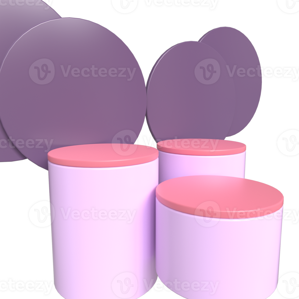 3D Podium Rendering - Elevating Your Cosmetic product Showcase-product 