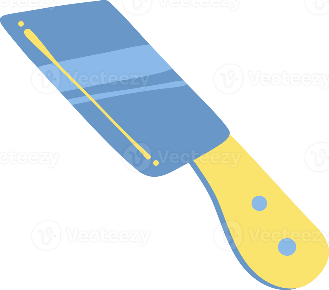 Kitchen Cleaver knife Cooking Illustration png