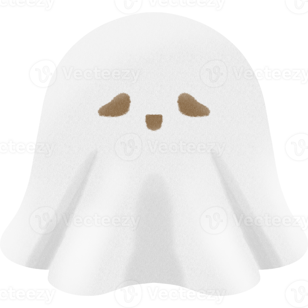 Kawii cute little ghost png