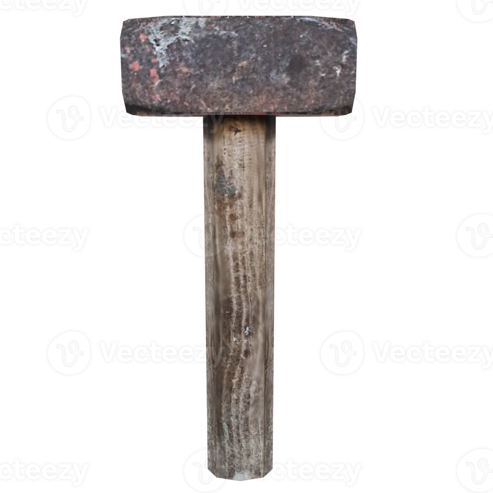 3d Rendering Of Hammer Object png