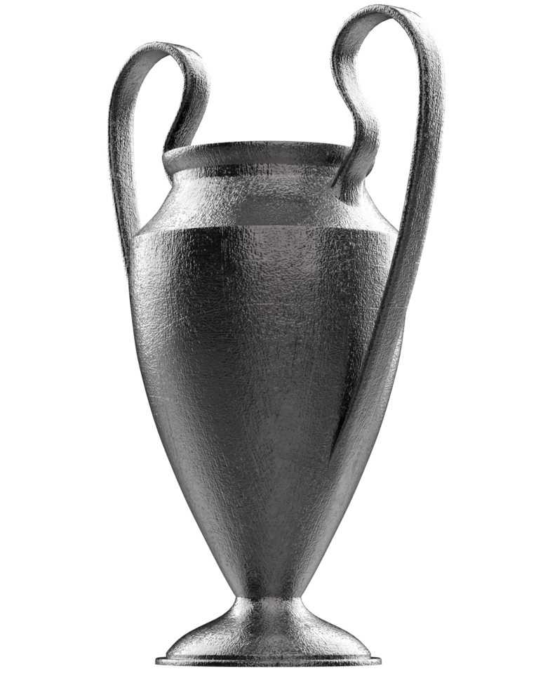 Trophy on background. 3d rendering - illustration png