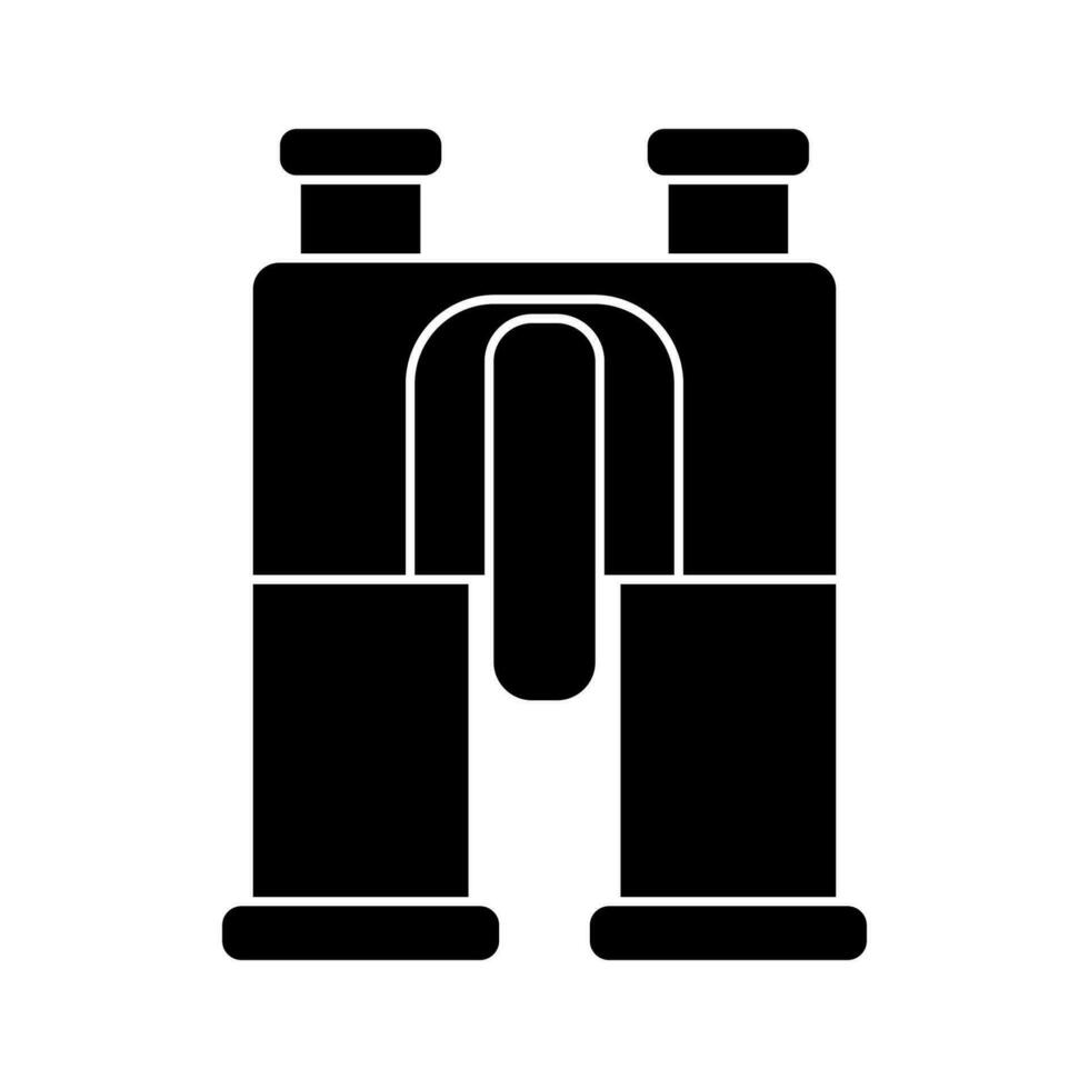 Binoculars icon isolated on white background. Vector illustration