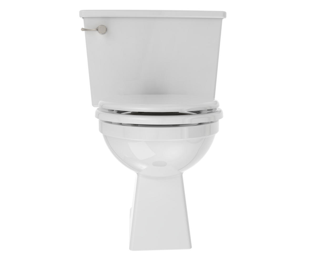 Toilet isolated on  background. 3d rendering - illustration png