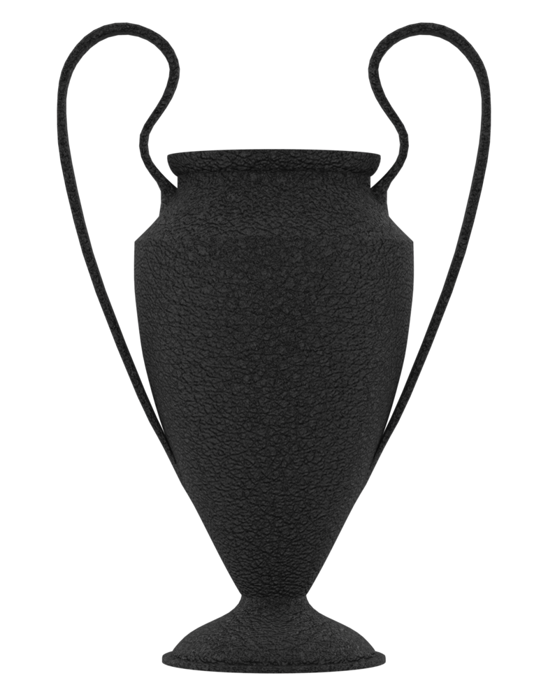 trofeo en antecedentes. 3d representación - ilustración png