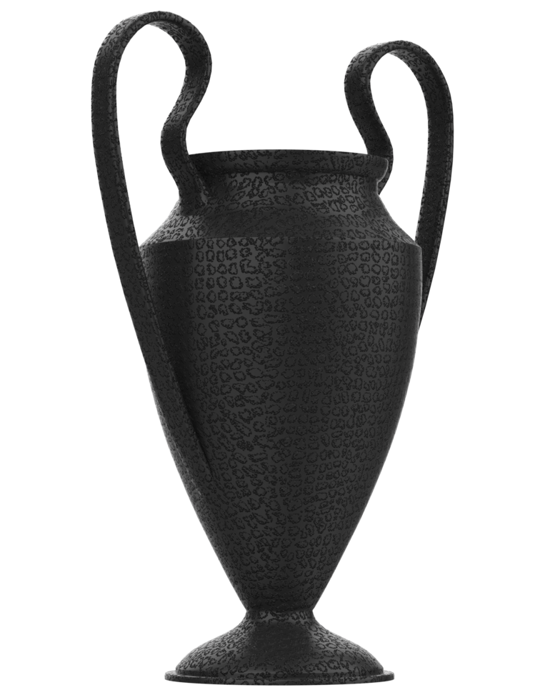 Trophy on background. 3d rendering - illustration png