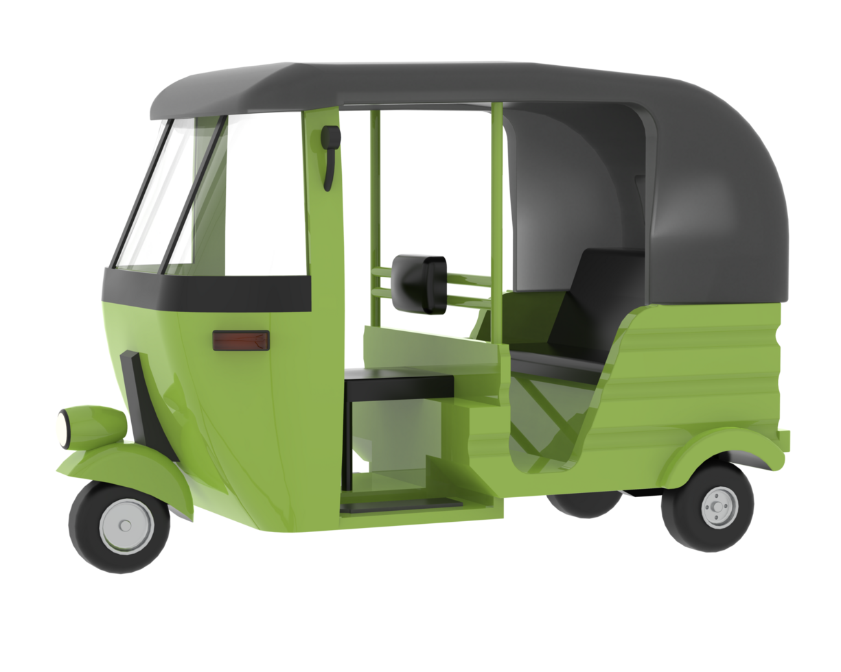 Thailand car isolated on background. 3d rendering - illustration png