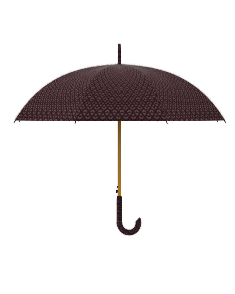 Umbrella isolated on background. 3d rendering - illustration png