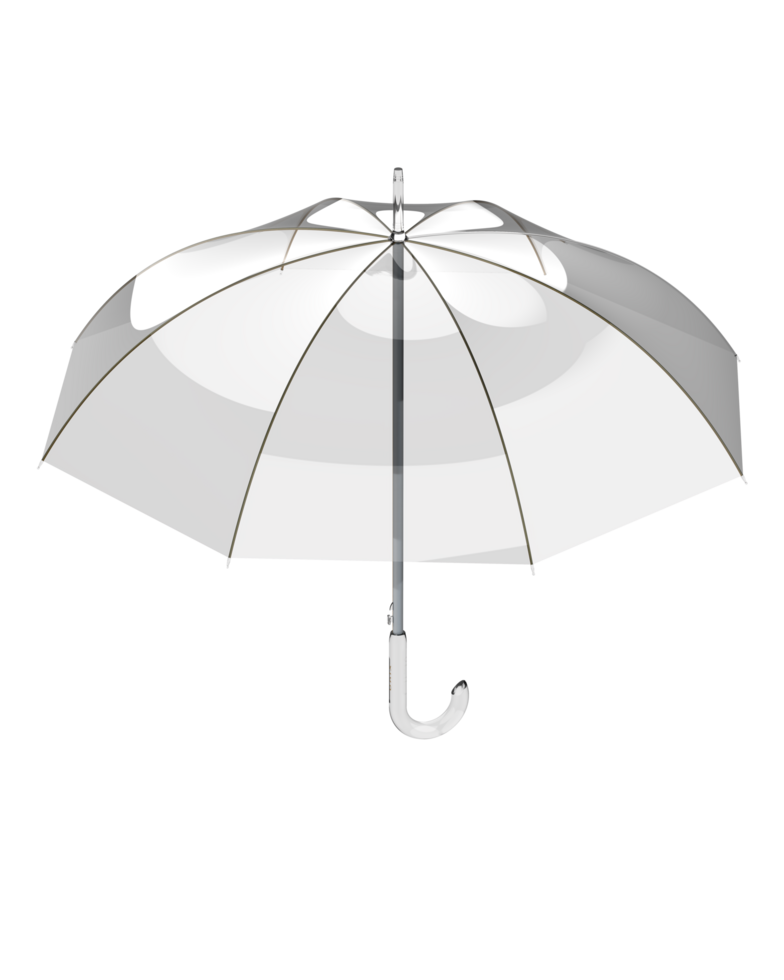 Umbrella isolated on background. 3d rendering - illustration png