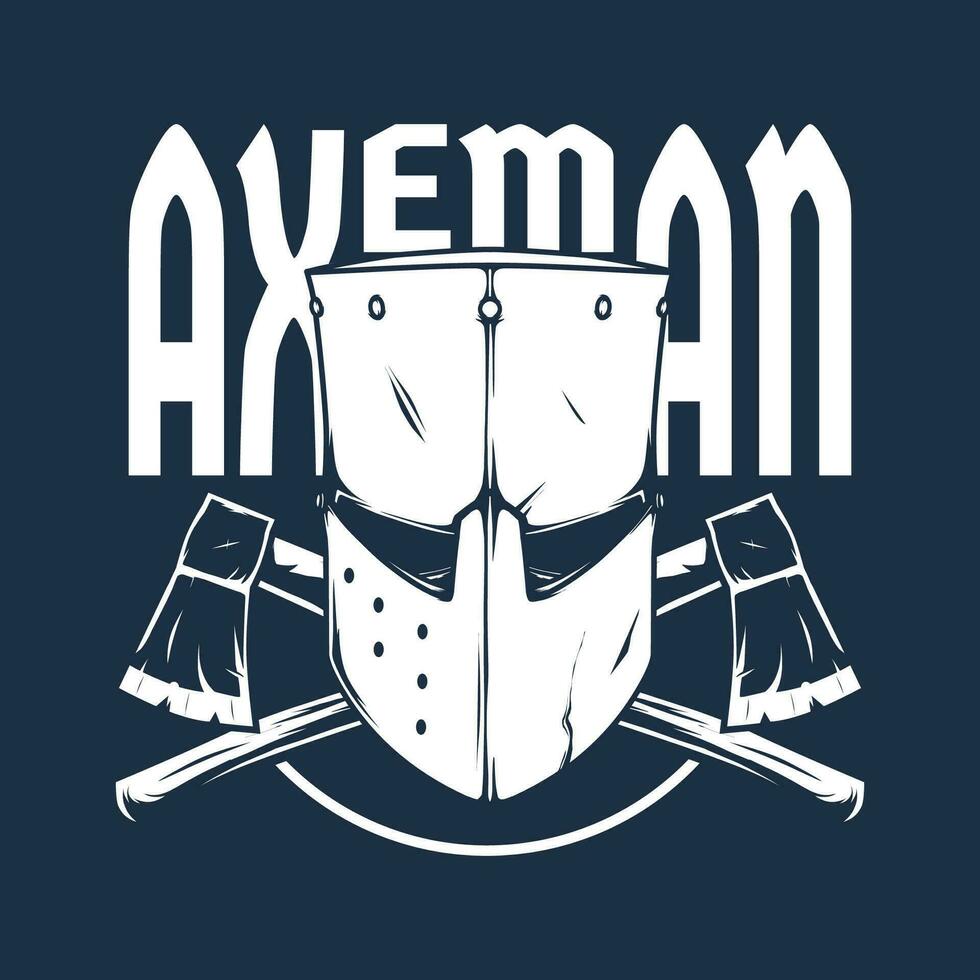 axeman guerrero vector dibujo diseño