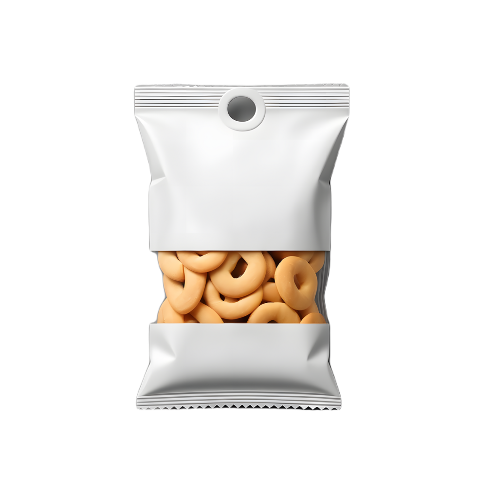 klar Freude, oben Aussicht leer Plastik Snack Tasche Attrappe, Lehrmodell, Simulation mit Transparenz png