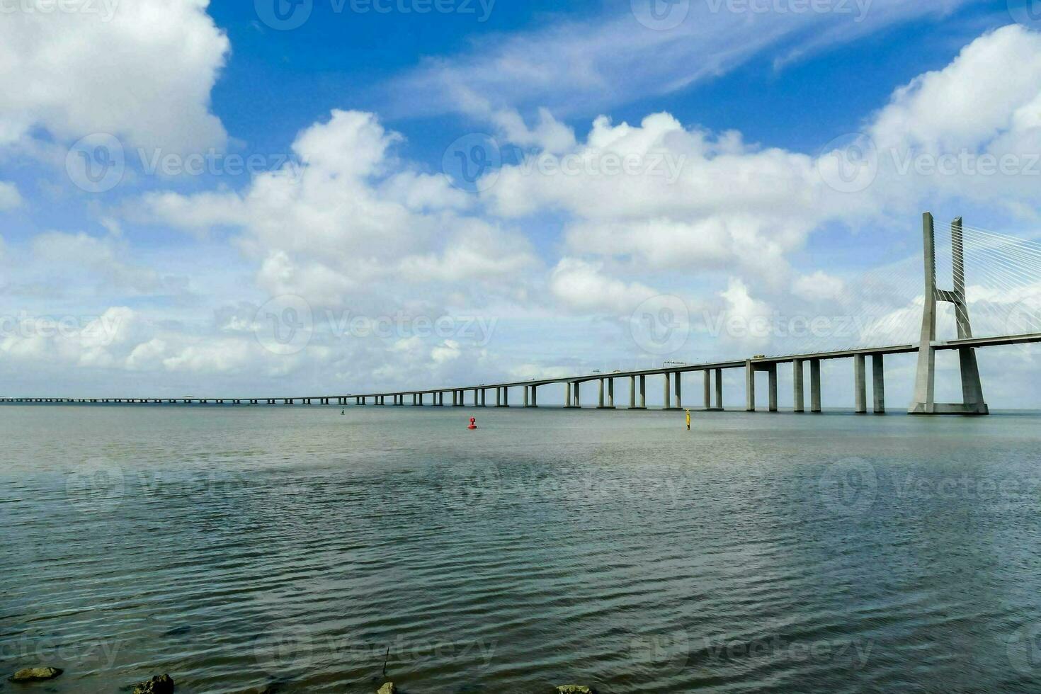 Lisbon bridge view photo