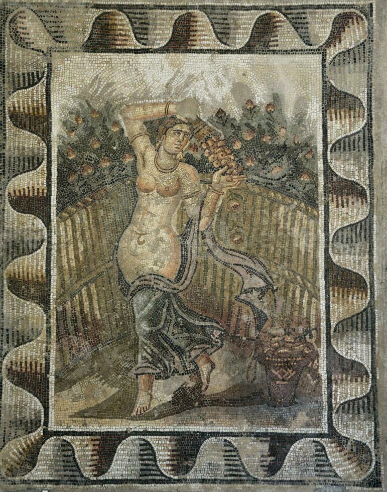 mosaic closeup view photo