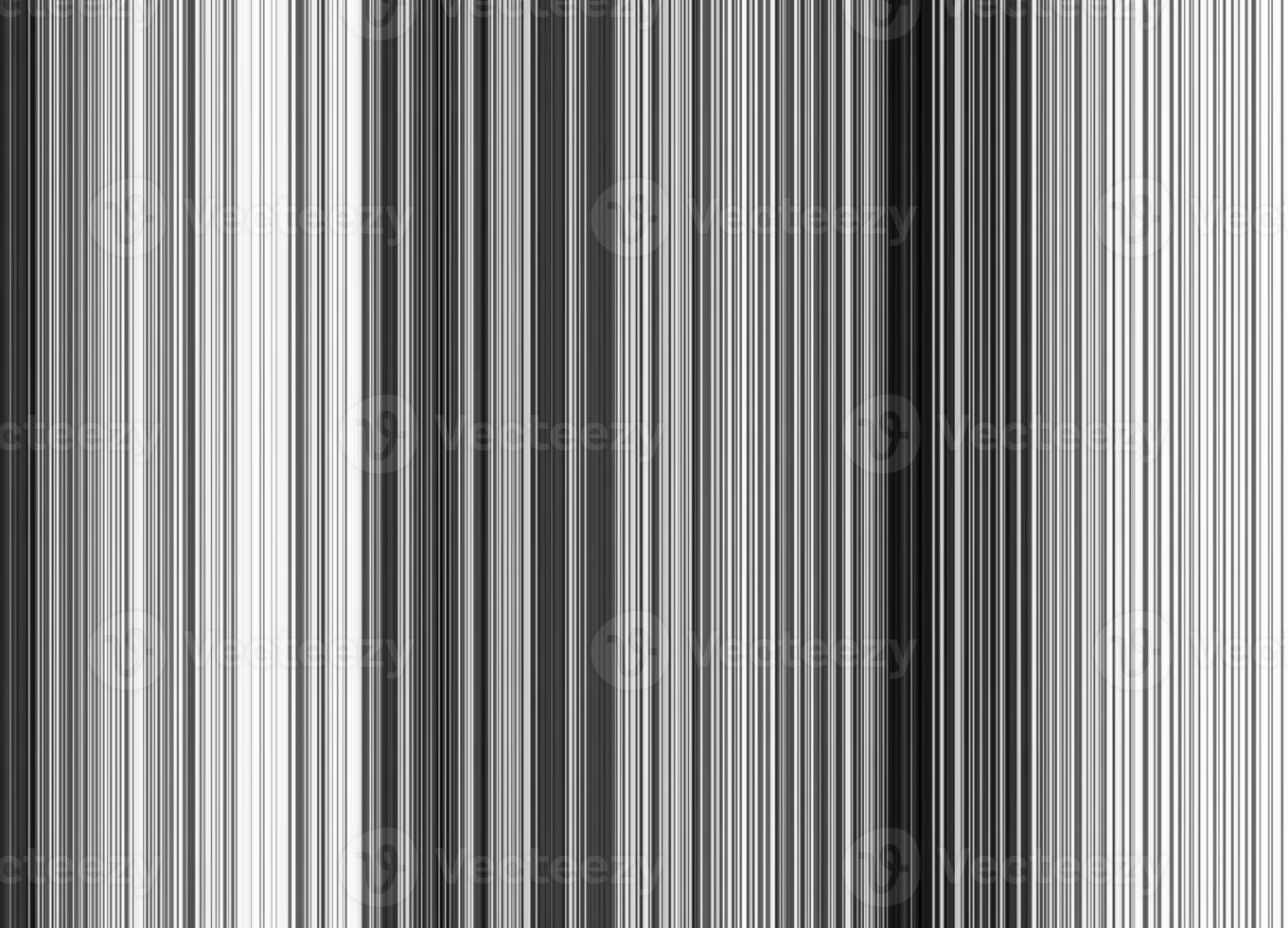 Black and white stripe abstract background. Motion effect. Grayscale fiber texture backdrop and banner. Monochrome gradient pattern and textured wallpaper. photo