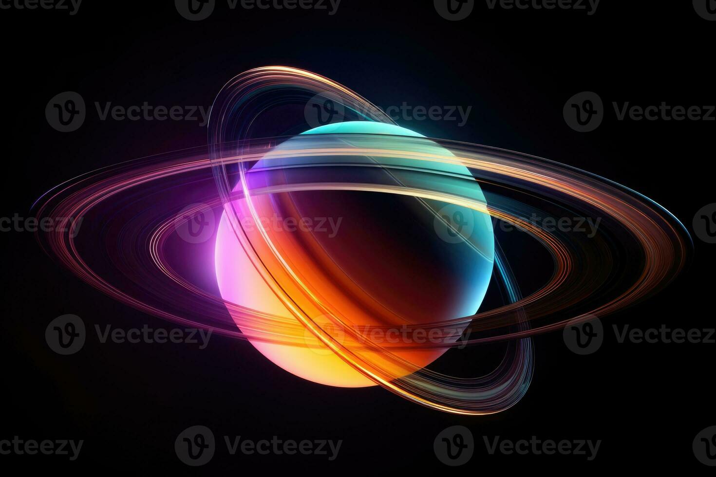AI Generated Universe background abstract transparent galaxy shine star design effect element space photo