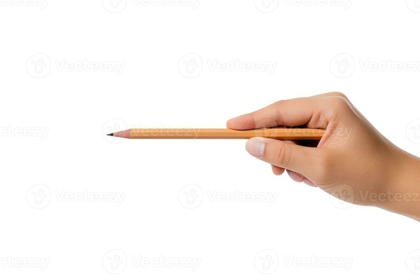 AI Generated Office concept space idea business write empty closeup background white paper education photo