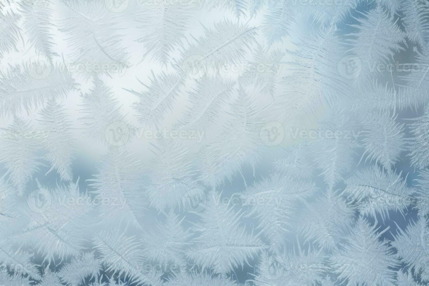 AI Generated Pattern ice cold abstract window christmas textured glass background seasonal nature photo