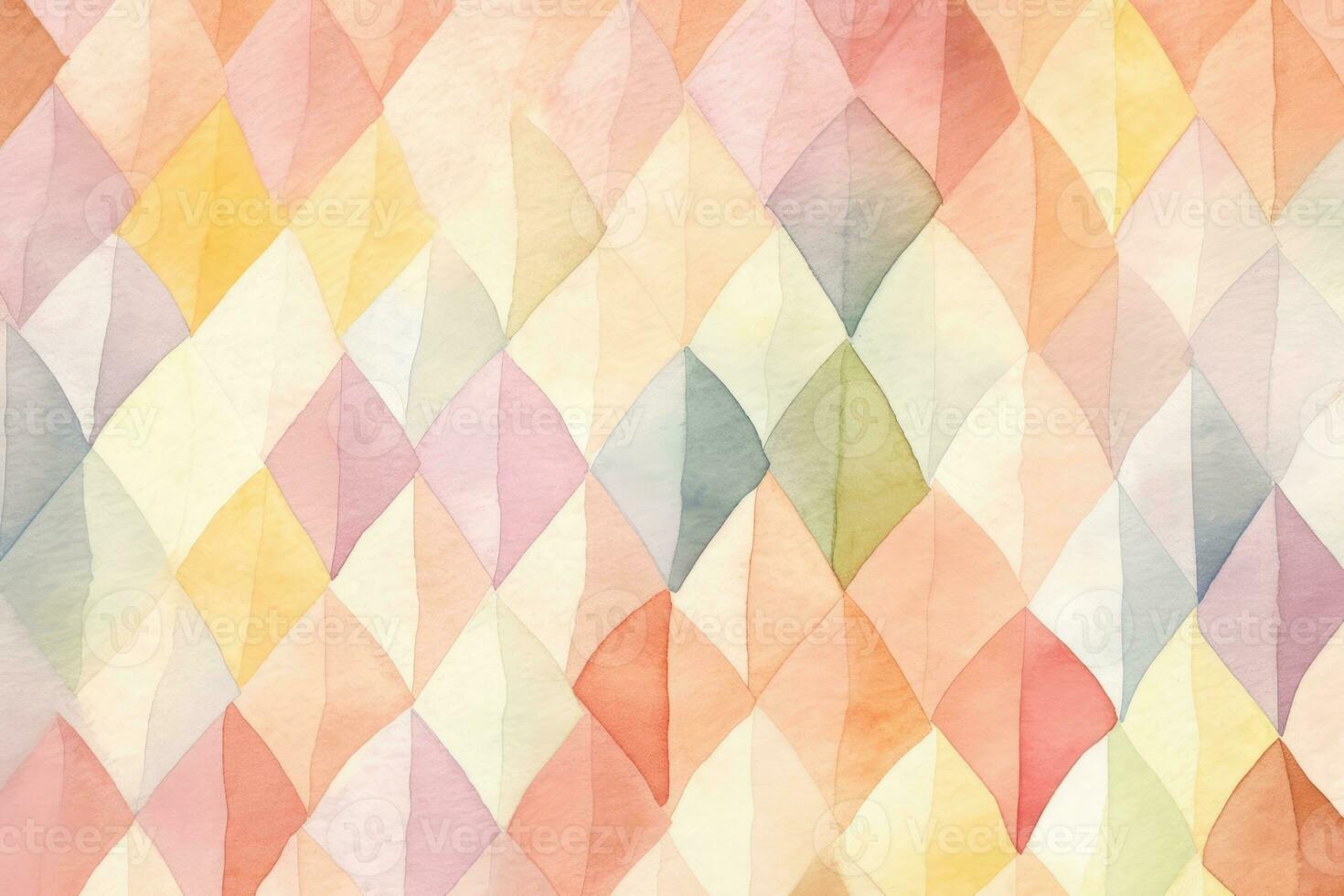 AI Generated Wallpaper geometric graphic retro background style element modern colorful shape photo