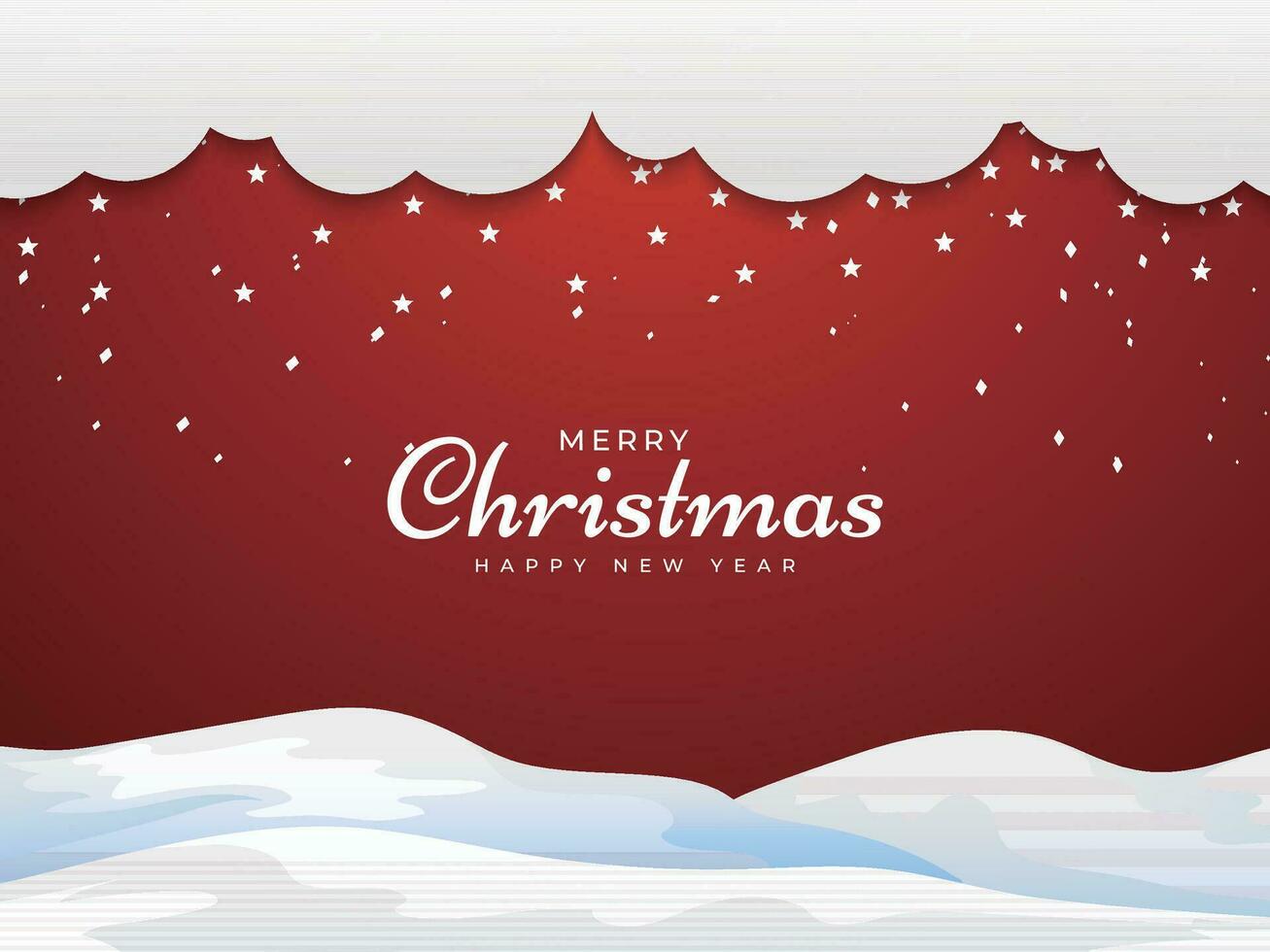 Christmas happy new year background and Christmas decoration vector collection