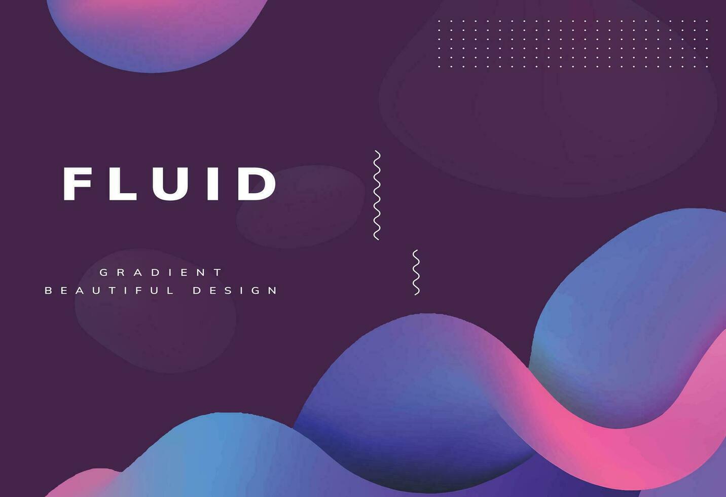 fluid gradient background with space for design blue, pink, purple, brown colors art abstract texture and illustration vector