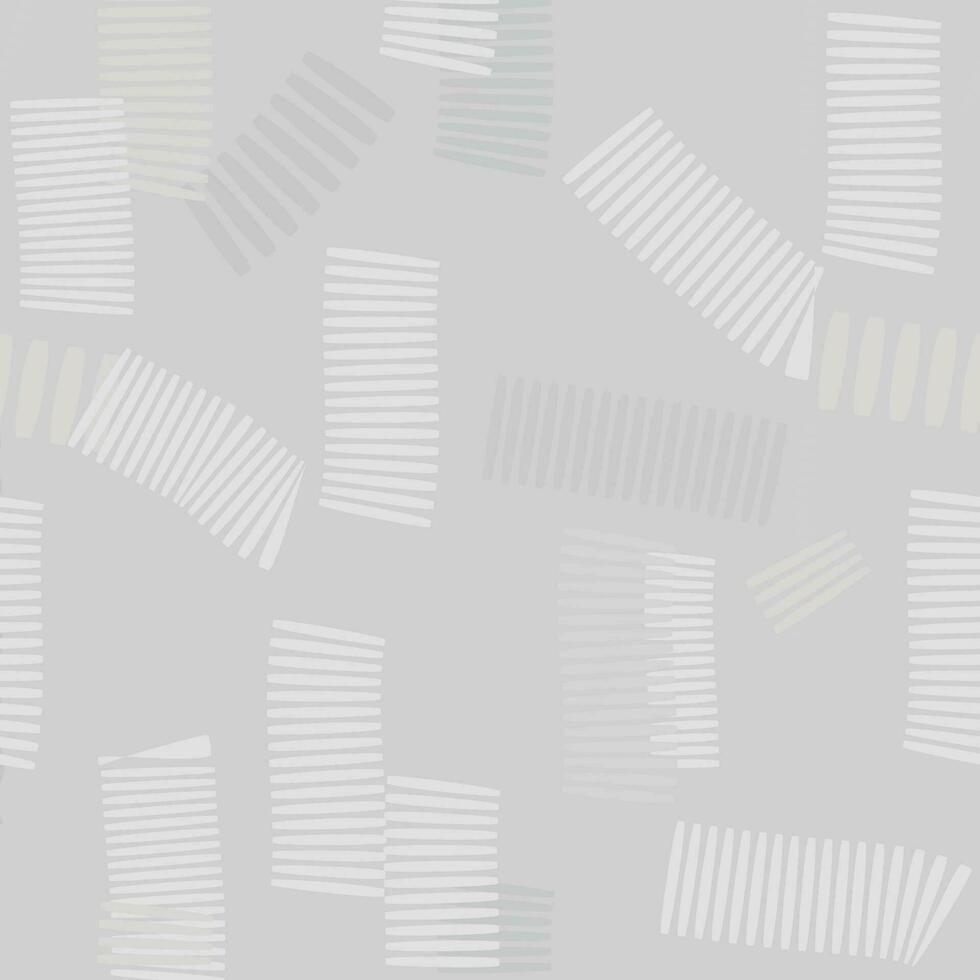 Abstract modern monochrome pattern. Abstract trendy texture. Print with geometric shapes and striped lines. Artistic stylish template for seamless background design. vector