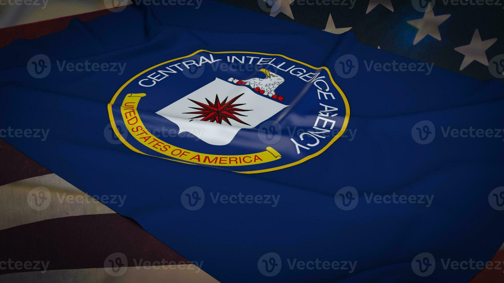 The  CIA or Central Intelligence Agency is the principal foreign intelligence agency of the United States government image 3d rendering photo