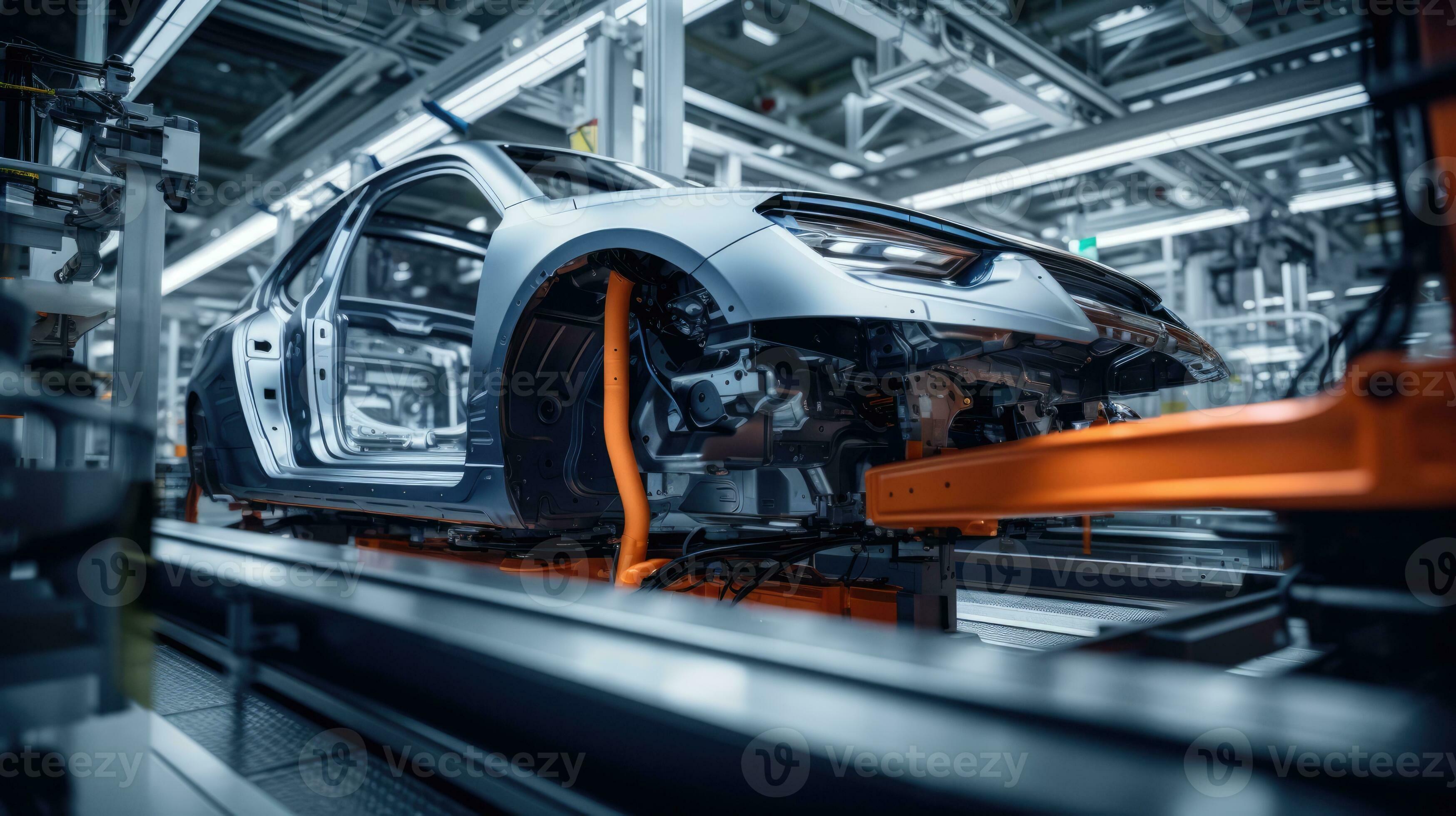 AI Generated Transportation machine mechanical vehicle engine