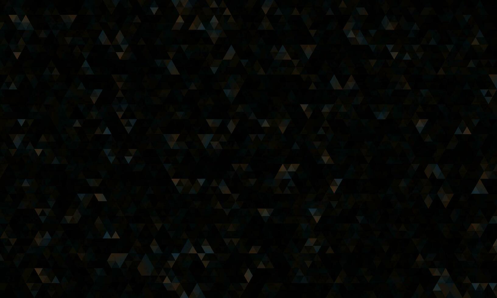 Black polygonal abstract background. Geometric pattern from triangles, design for poster, banner, card and template. Vector illustration