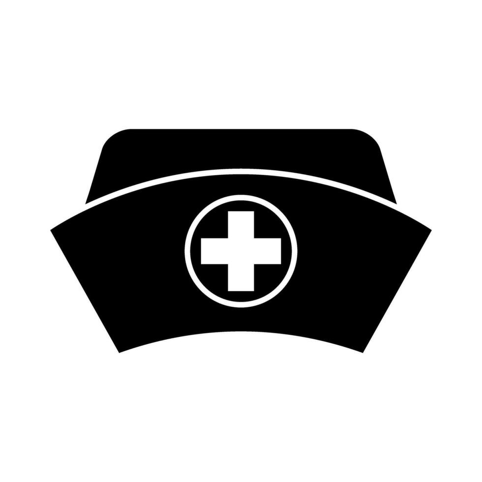 Nurse icon vector. Hospital illustration sign. Emergency room symbol or logo. vector