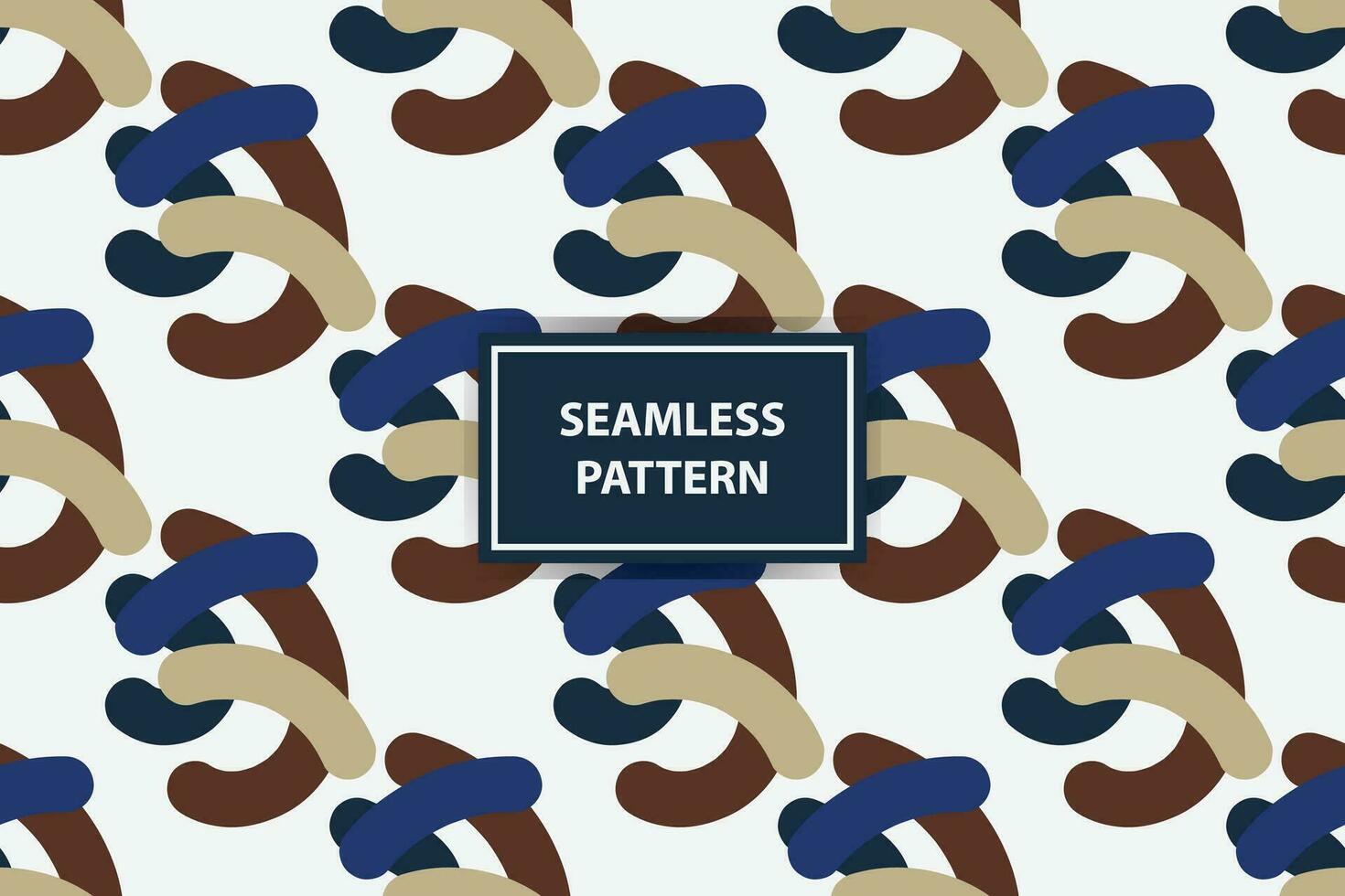 vintage seamless pattern background with abstract ornament vector
