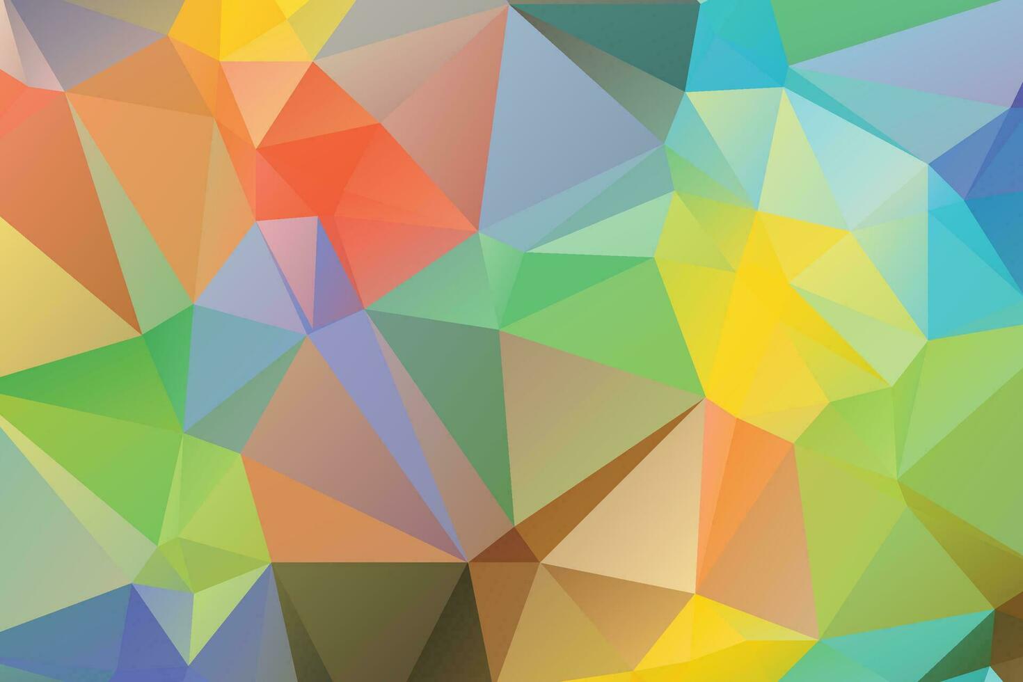 Low Poly Background Poster Banner Design vector