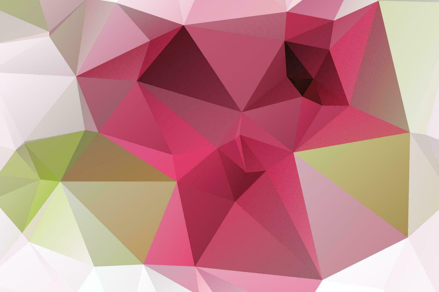 Low Poly Background Poster Banner Design vector