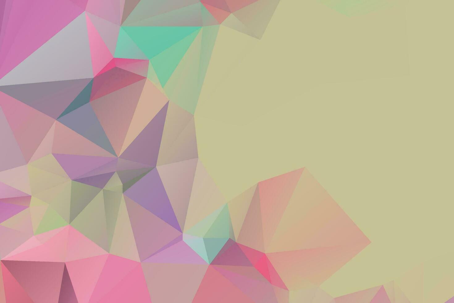 Low Poly Background Poster Banner Design vector